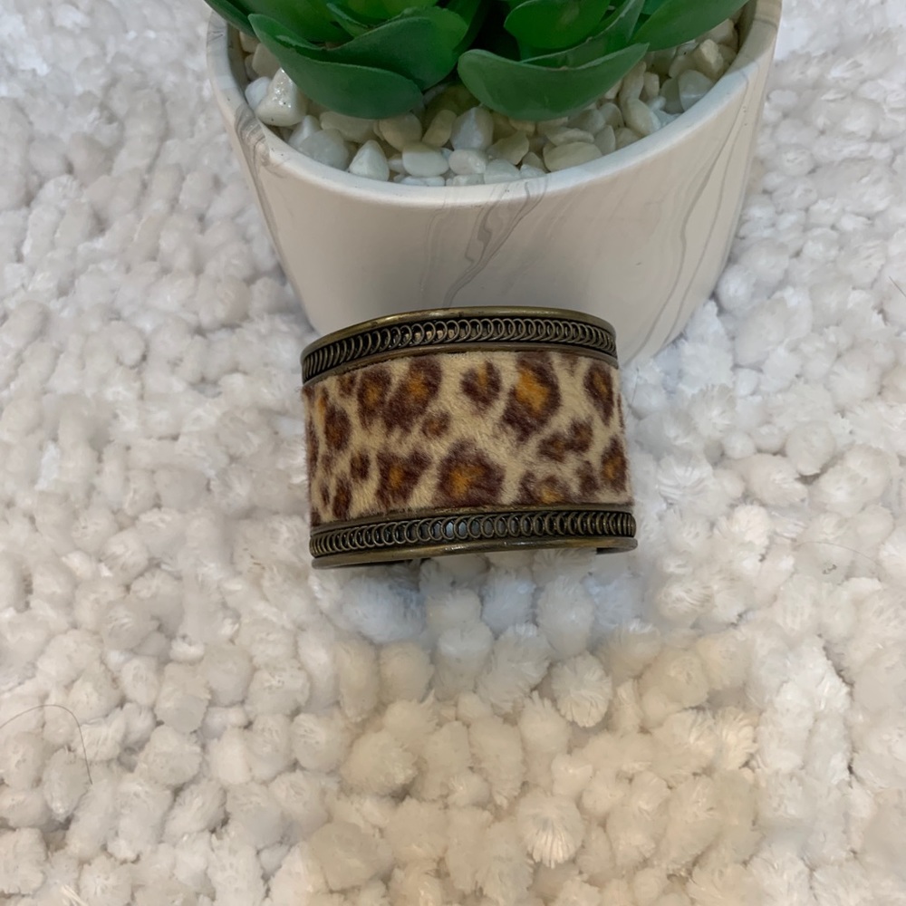 Leopard Print Bangle